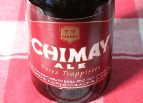 Chimay Ale. It's malty.